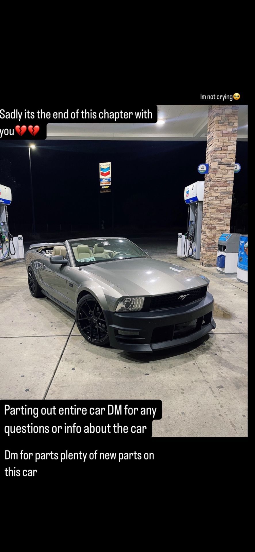 2005 V6 Convertible Mustang