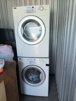Washer and dryer