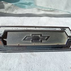69 72 El Camino Tailgate emblem