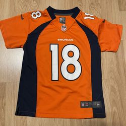 Peyton Manning Nike On Field Broncos NFL Jersey Youth Small
