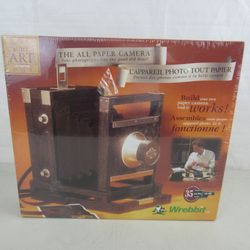 WREBBIT Built Art Collection-The All Paper Camera Model Kit CLP-14-New

