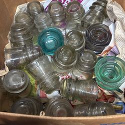 Glass Insulators  $5 Each