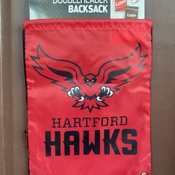 University Of Hartford Primary Logo Drawstring Bag
