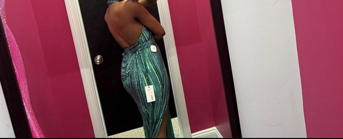 Emerald Green Prom Dress