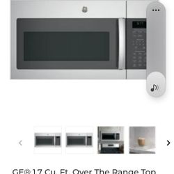 GE Stainless Steel Over The Stove Microwave 