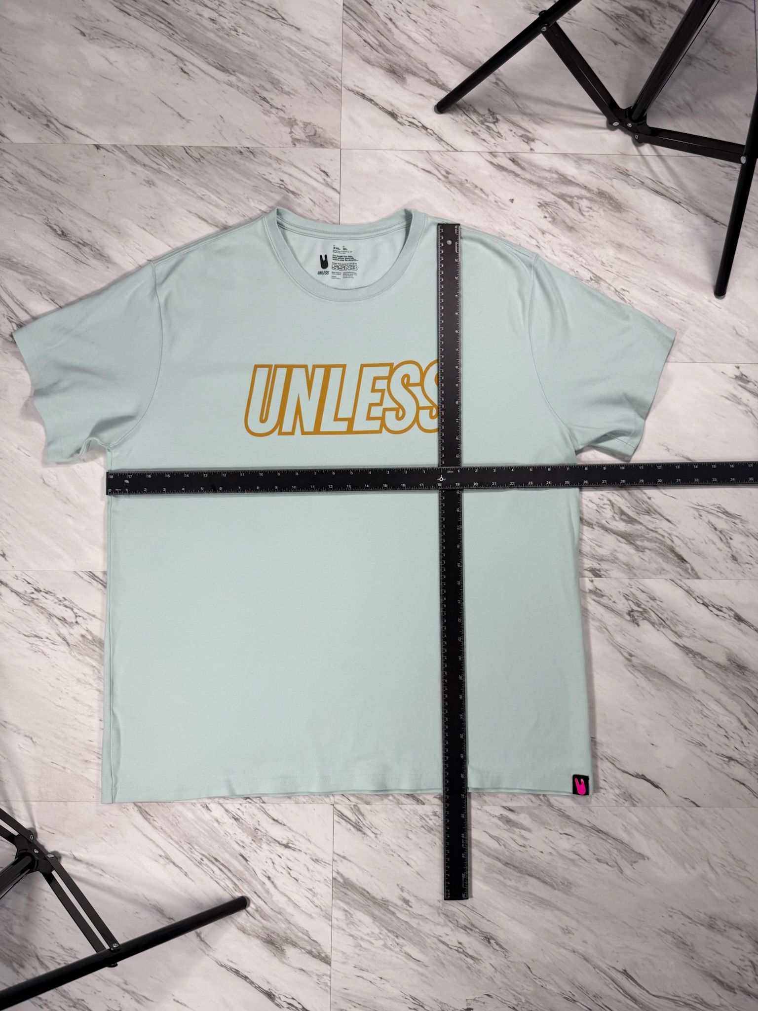 UNLESS “DON’T FEEL BAD” Mint Green Graphic Tee XL #8