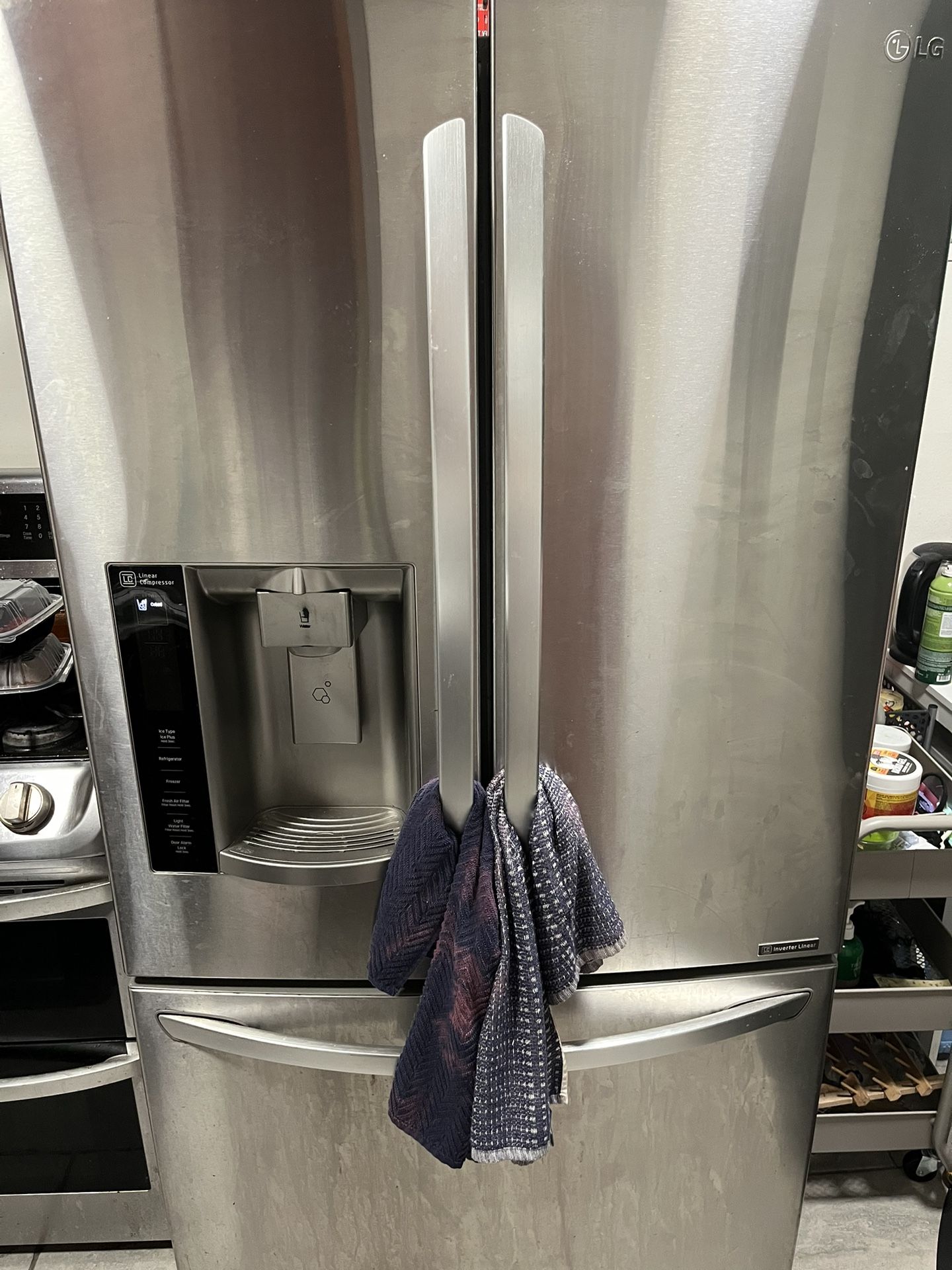 lg fridge stainless steel