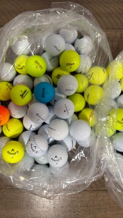100 random golf balls