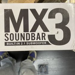 Mx3 Soundbar
