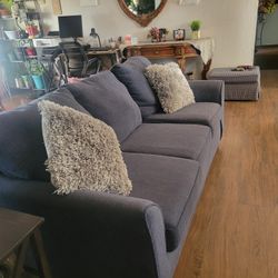 Sillon De 3 Asientos Azul $120