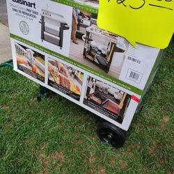 Cuisinart Deluxe Outdoor Prep Table W/ Sink $125