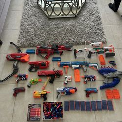 Boys Toys Full Nerf Collection