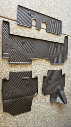 Complete Front & Rear Kia EV9 All‑Weather Floor Mat Set