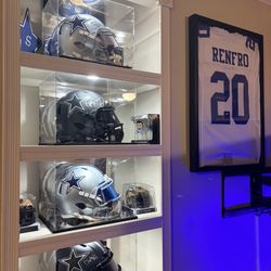 Signed Cowboys Helmets