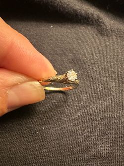 14k diamond ring