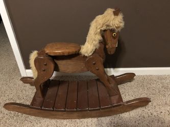 Wooden Rocking horse