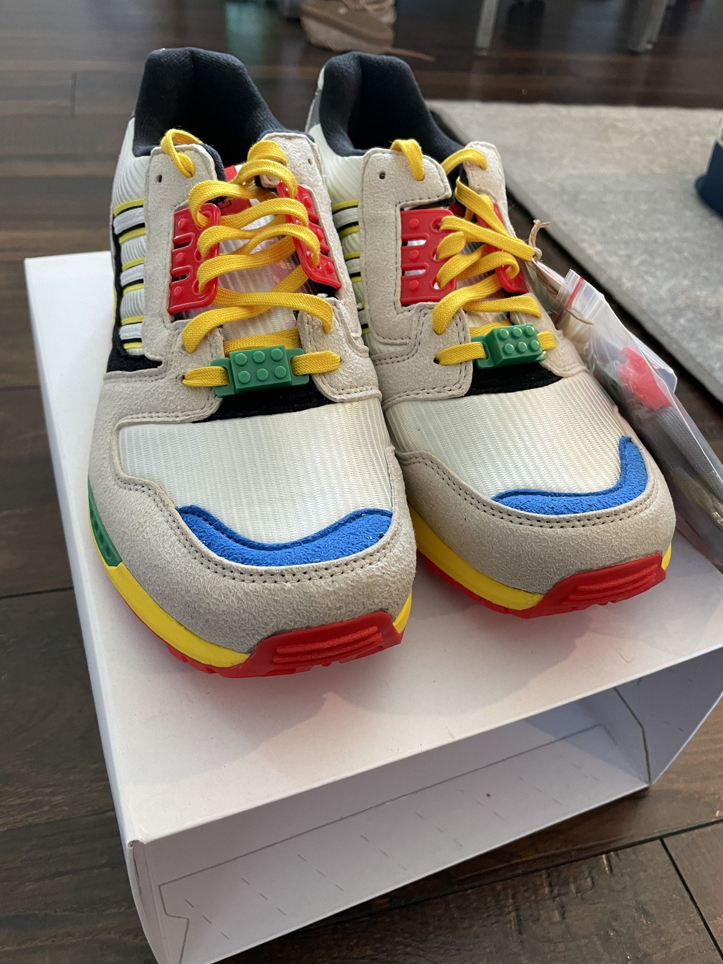 さとぷー Adidas ZX 8000 Superstar A-ZX Mens Casual Shoes Off White