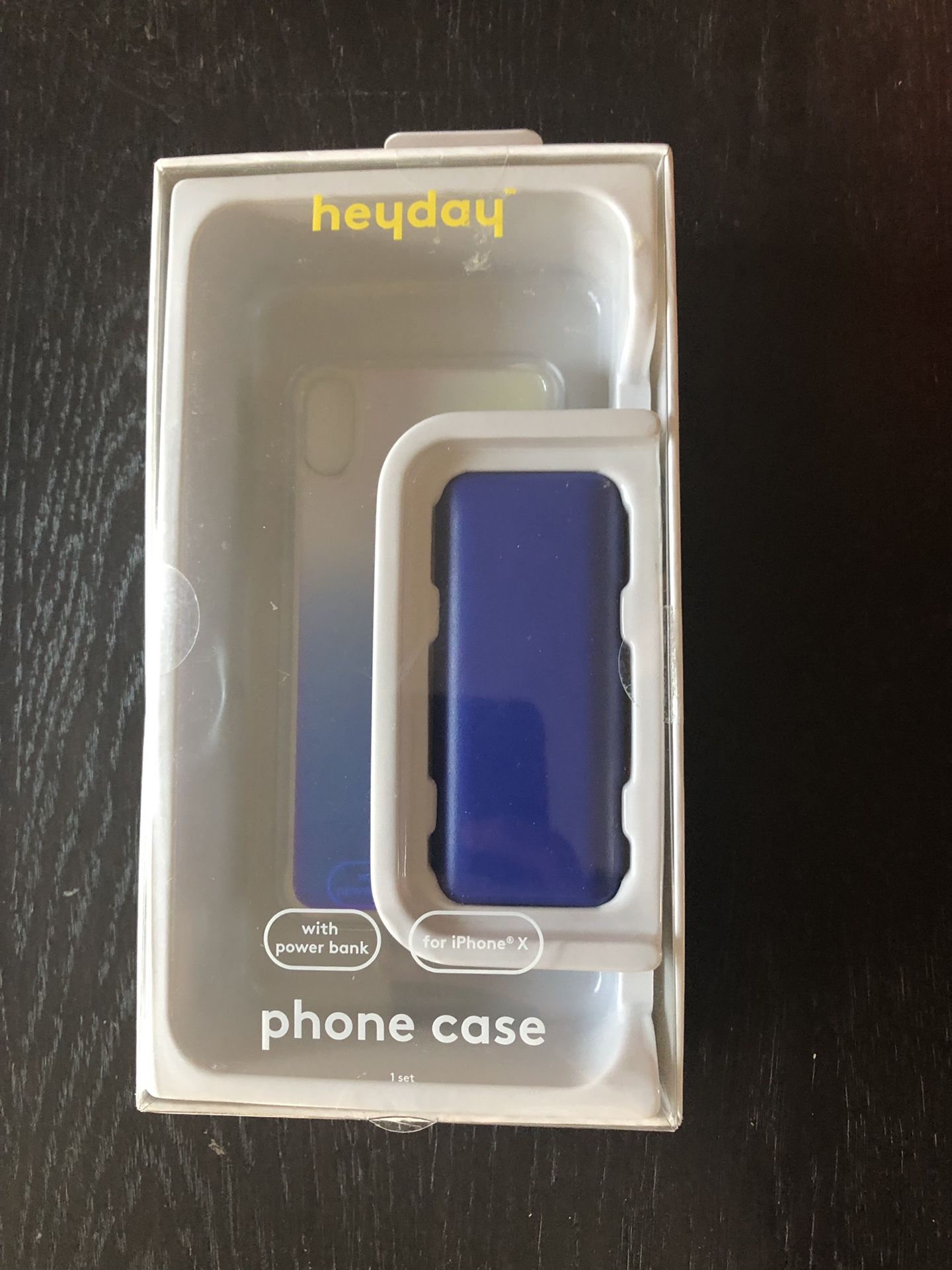HEYDAY POWER BANK X IPHONE X CASE