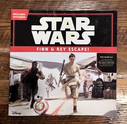 Star Wars Finn & Rey Escape! 2015, All Stickers Included!