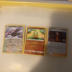 Pokémon Go Reverse Lot of 27 Cards 