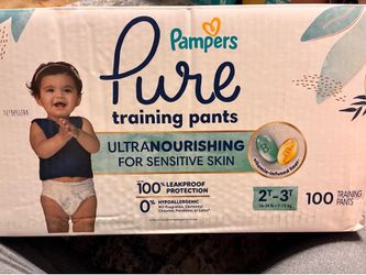 3 boxes of Pampers Pure Training Pants Size 2T-3T (100ct) OBO
