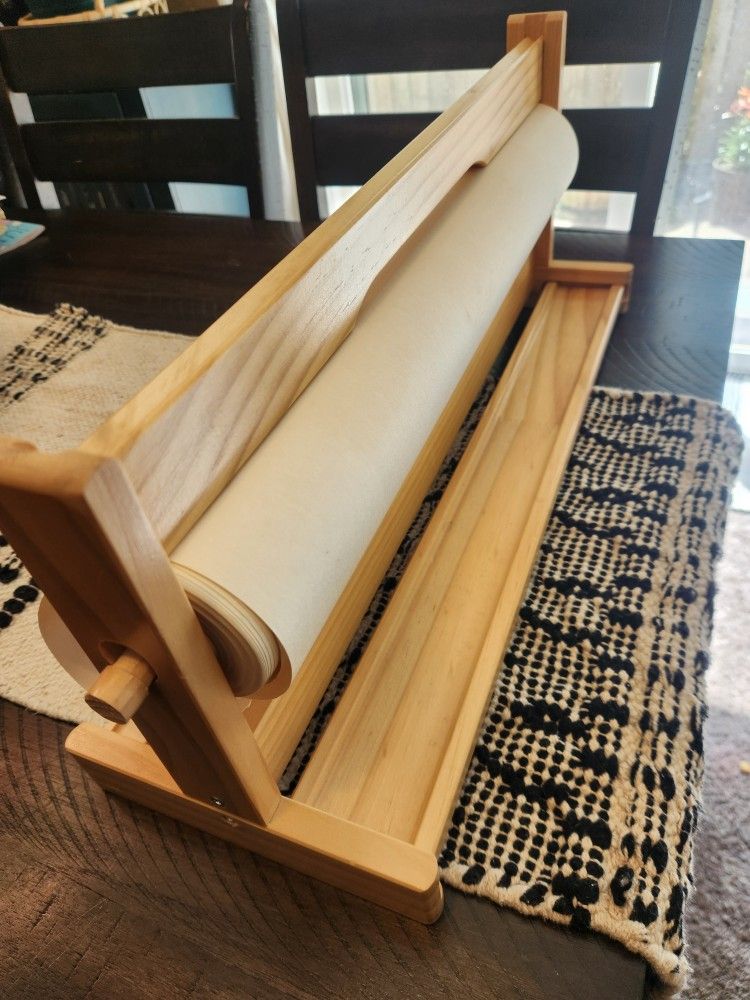 Craft Paper Roll Holder And Dispenser