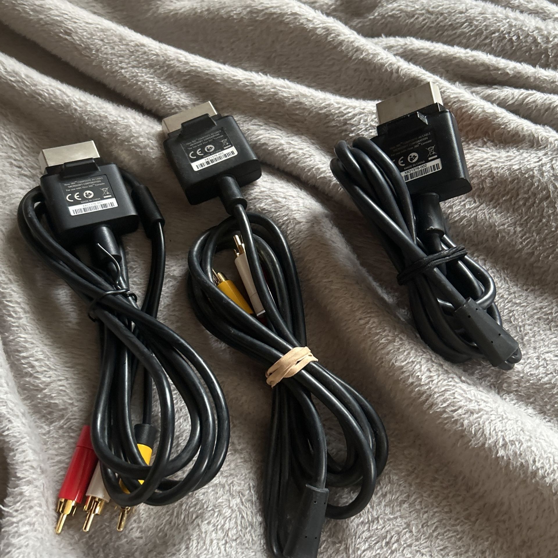 Three Xbox Hdmi Cables