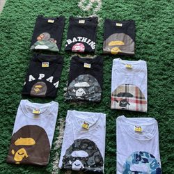 Bape Tees (10 Colorways Available)
