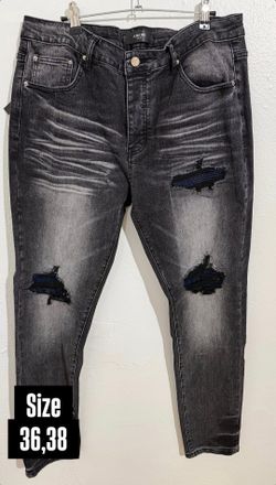 AMIRI DISTRESSED BLACK SKINNY JEANS NEW COLLECTION