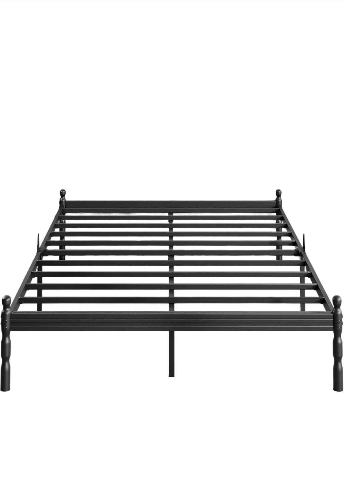 KING 14” METAL BLACK BED FRAME 👇CHECK CROSSROADS PLEASE