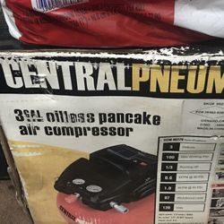 Central Pneumatic 3 Gal New Open Box 