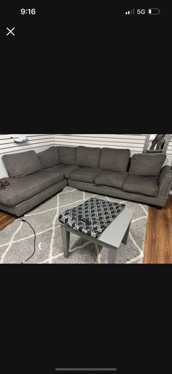 Moving Sale- Gray Sectional