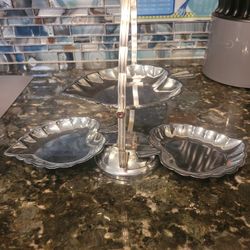 Silver Plated Antique Serving Dish