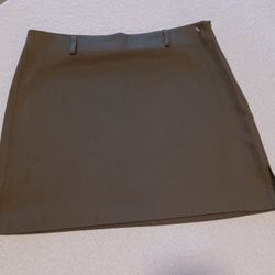 NEW Olive Green Miniskirt 