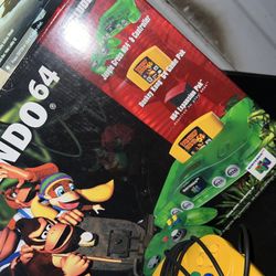 Donkey Kong Nintendo 64 Bundle (with Banana Remote )