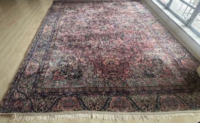 Gorgeous Gorgeous very very large real Persian handmade silk rug ( from iran )
