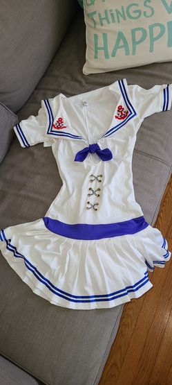 Sexy marine halloween costume marinera