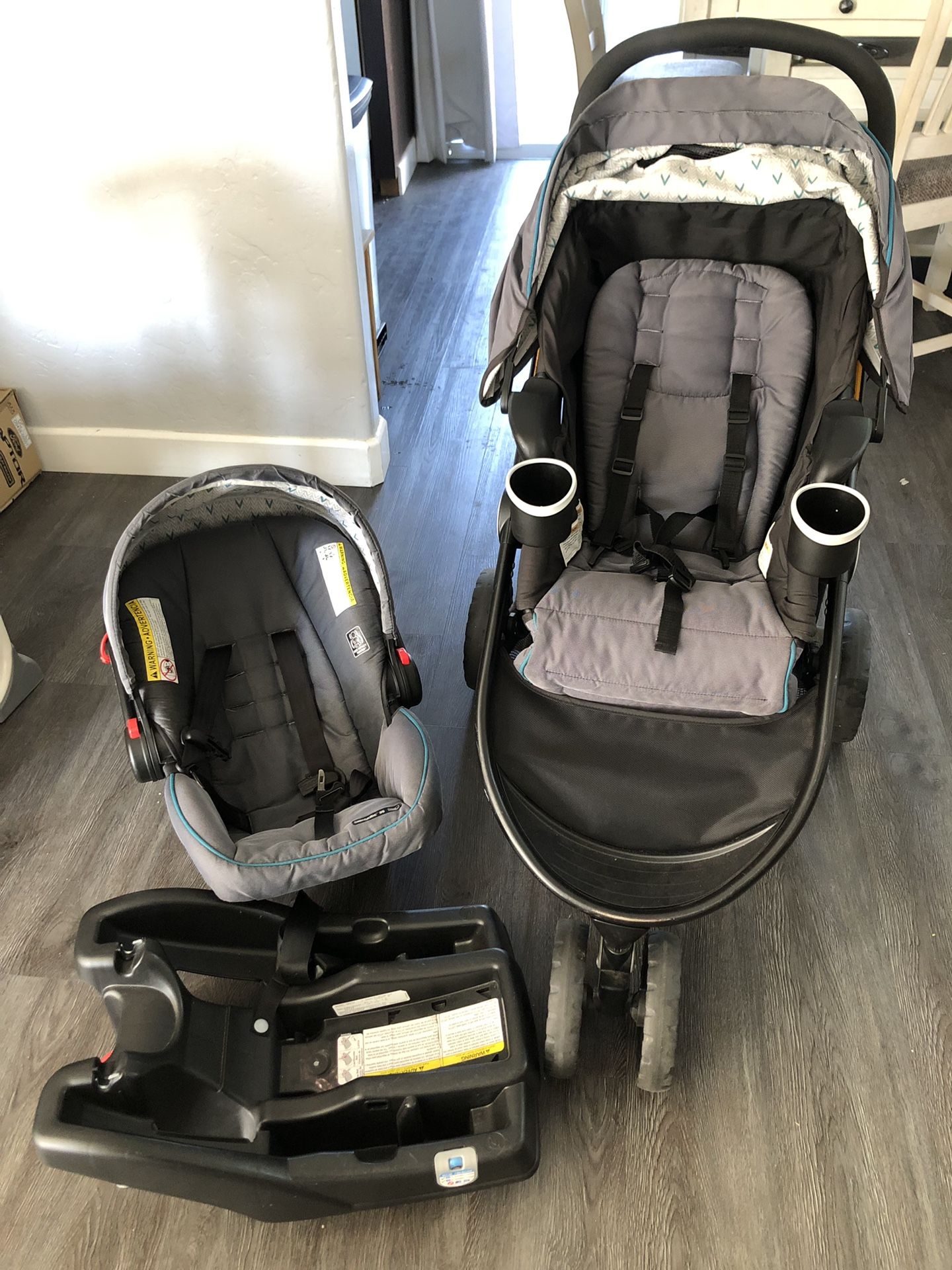 Car seat and stroller combo