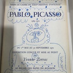 PICASSO SIGNED sketch