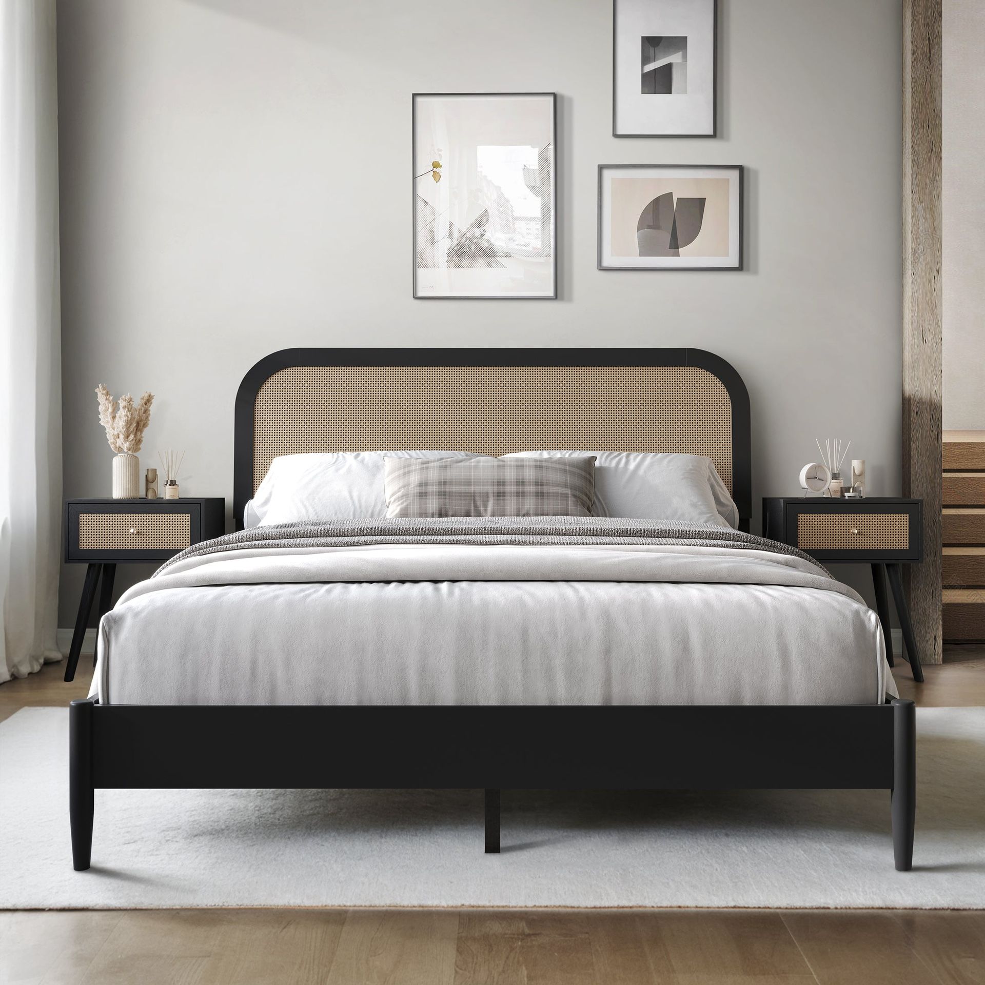 Queen size 89$ ! Queen with 2 nightstand 189$