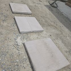 20"X20" CONCRETE STEPPING PAVERS $10 EACH PIECE