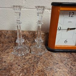 Glass Candle Holders 