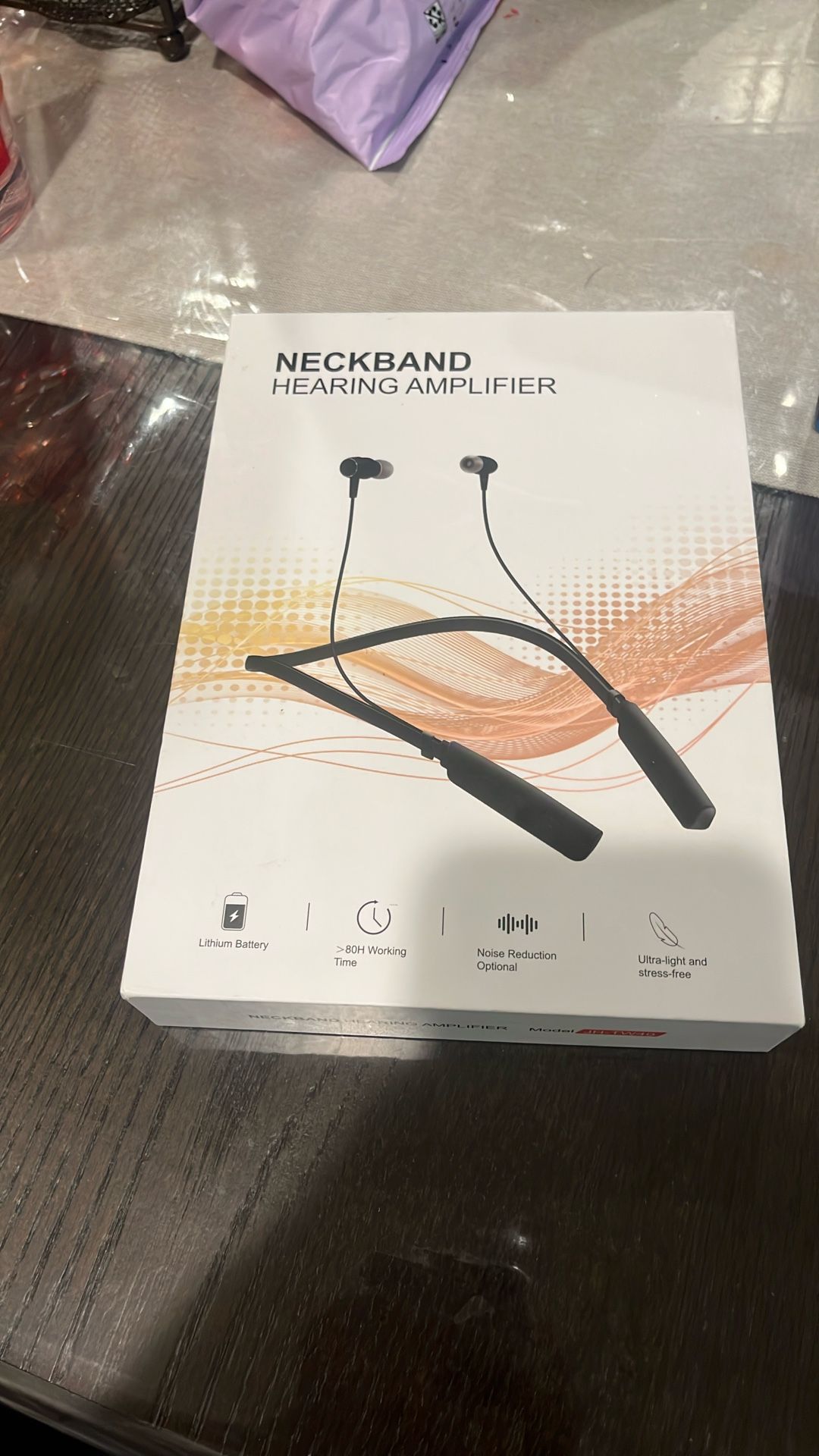 Neckband Hearing Amplifier Headphones