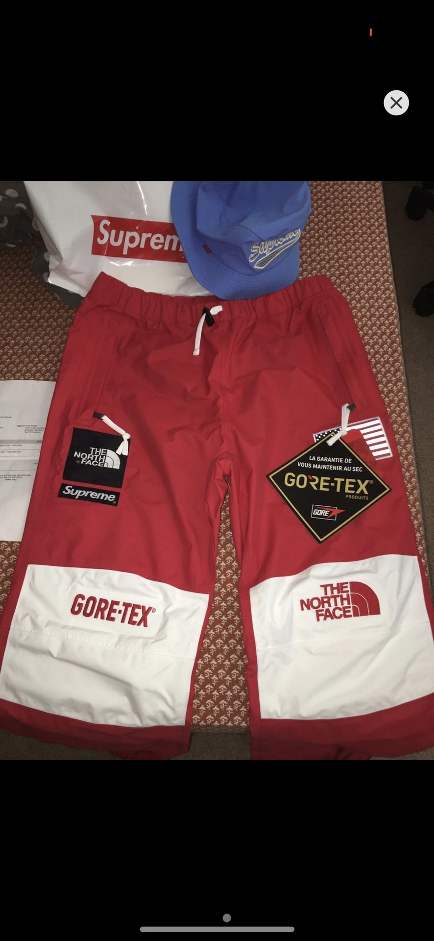Supreme North Face GORTEX PANTS