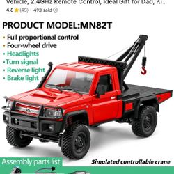 RC Crawler Pickup Truck/Tow Toyota Original Off Road 4x4