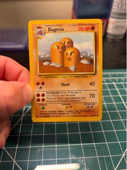 Pokemon Dugtrio Base Set