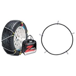 SCC Z-583 Z-Chain Extreme Performance Cable Tire Traction Chain - Set of 2