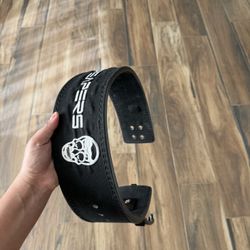 Black Gymreapers Lever Lifting Belt