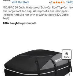Car Roof Top Storage 