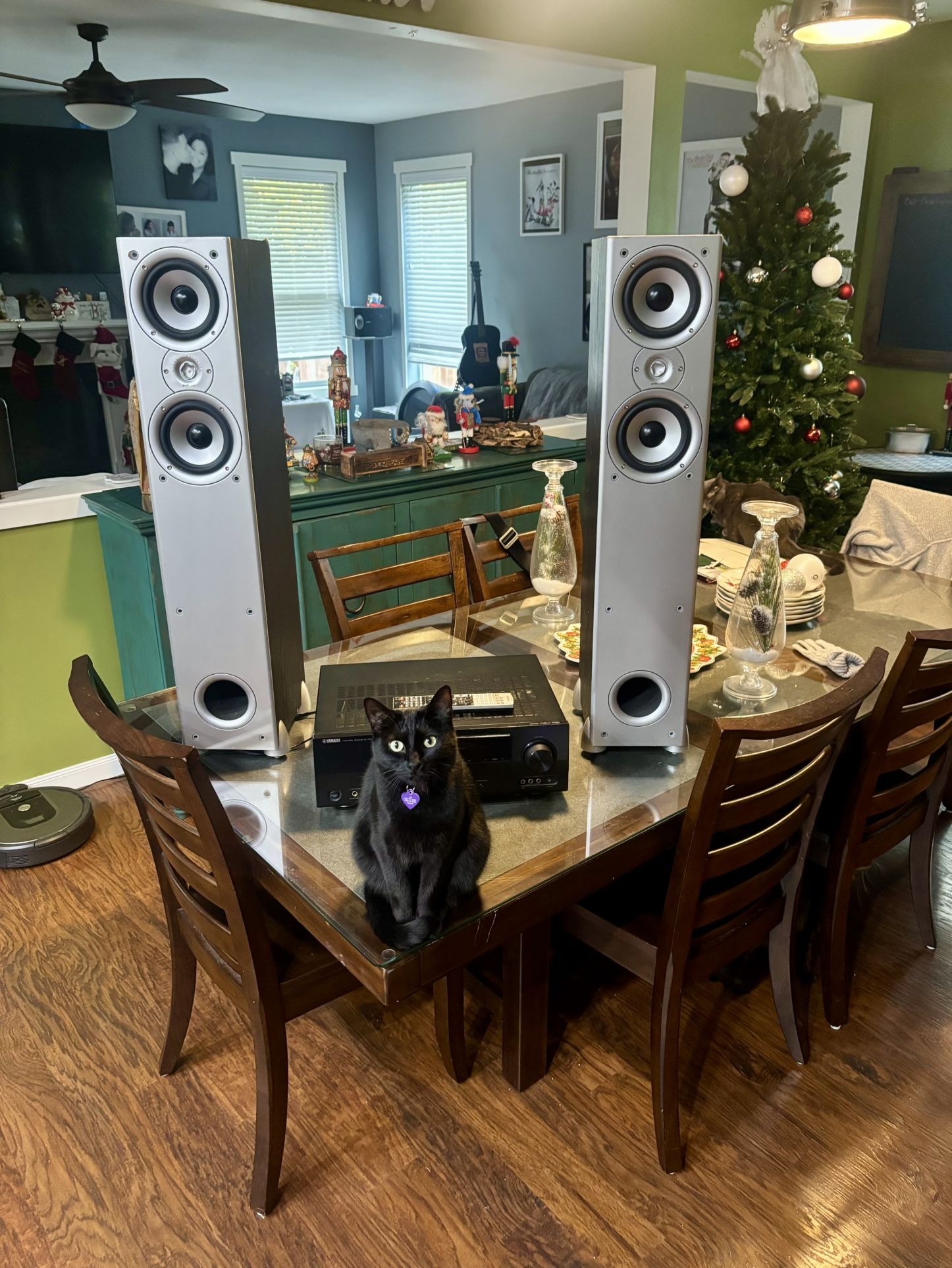 Yamaha Receiver & Polk Speakers